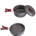 Hiking & Outdoors Camping Pan-Frying Accessories, Nonstick Camping Frying Pan with Folding Handle Backpacking Pots for Picnic